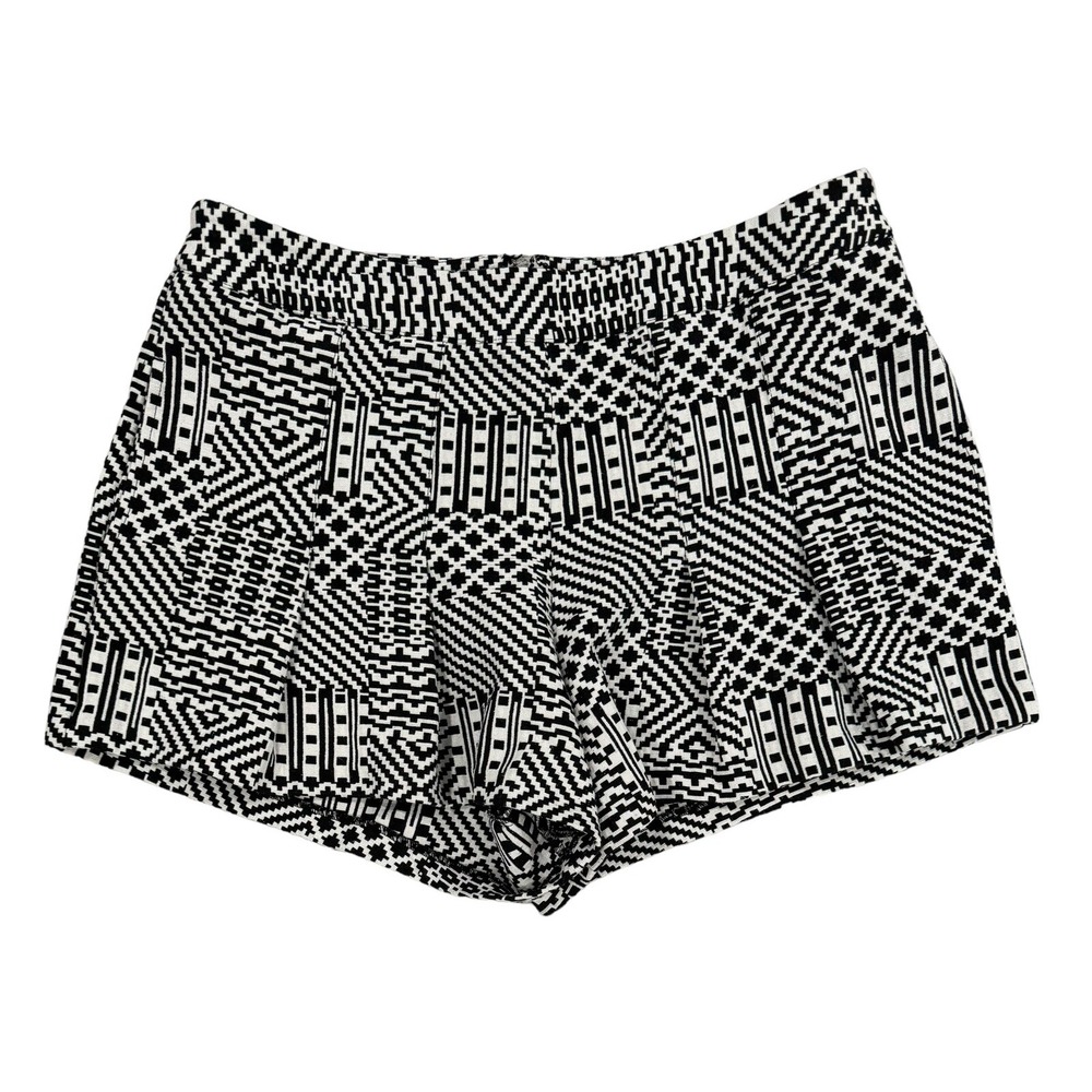 Jessica Simpson Geometric Skort Shorts Womens Size XL Back Zip